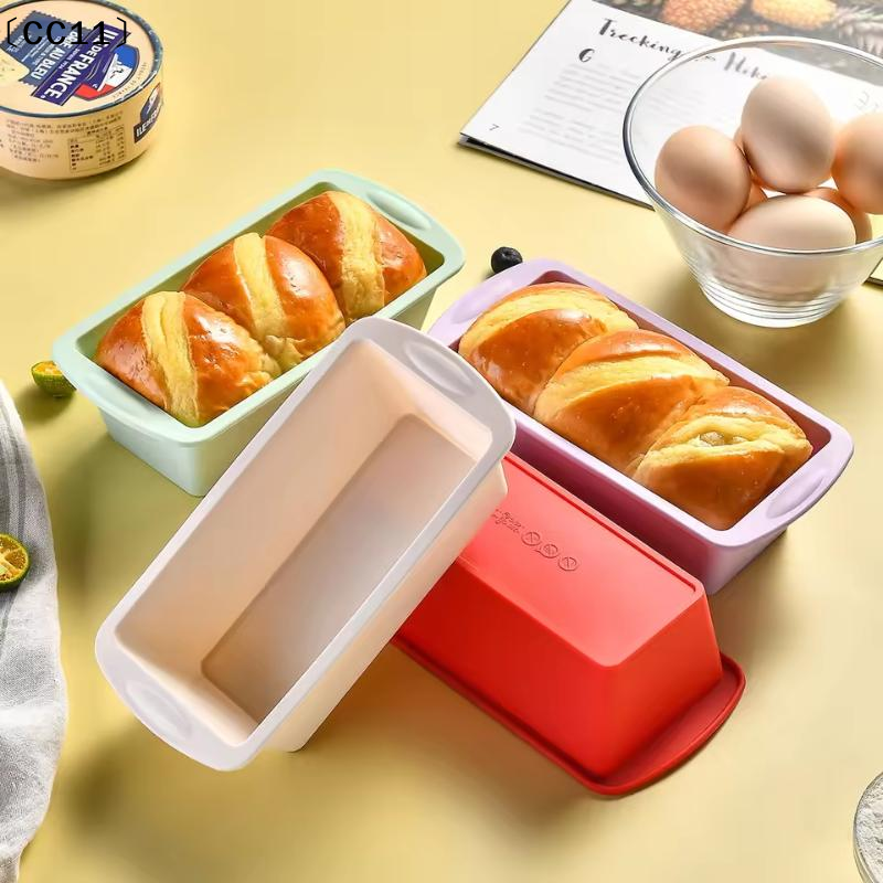 Baking Kitchen Diy - 1/4Pcs Rectangular Silicone Mold Candy Toast