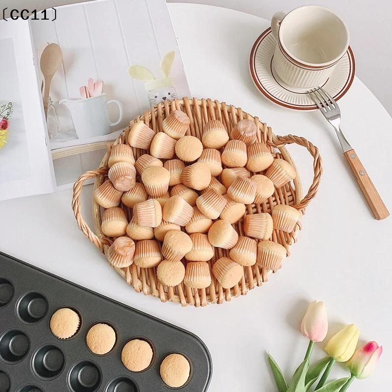 Kitchen Baking Tray - 48 Holes Round Muffin Cake Pan