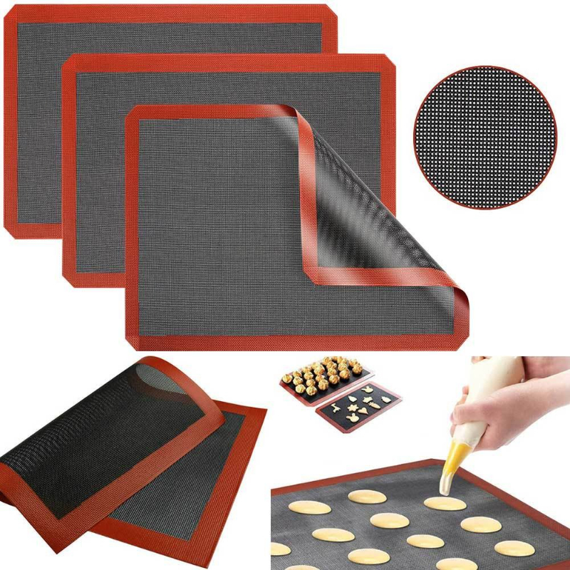 Kitchen Equipment For Baking - Perforated Silicone Baking Mat Non-stick Oven
