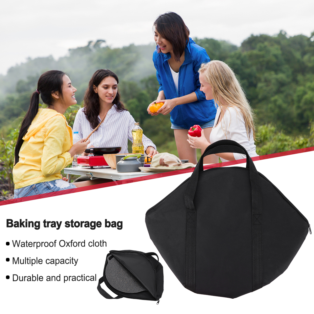 Kitchen Baking Pan Organizer - Baking Pan Storage Bag with Handle
