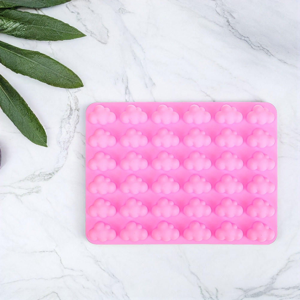 Baking Kitchen Diy - 2Pcs Adorable Cloud Silicone Mold for