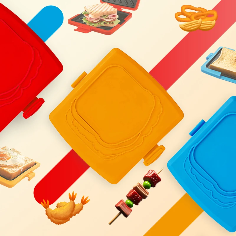 3pack Food Grade Sandwich Toas - Kitchen Baking Set ulasan dan harga