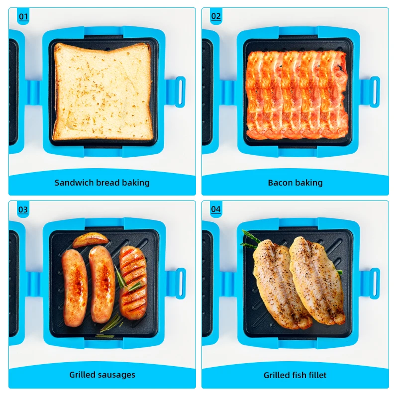 3pack Food Grade Sandwich Toas - Kitchen Baking Set ulasan dan harga