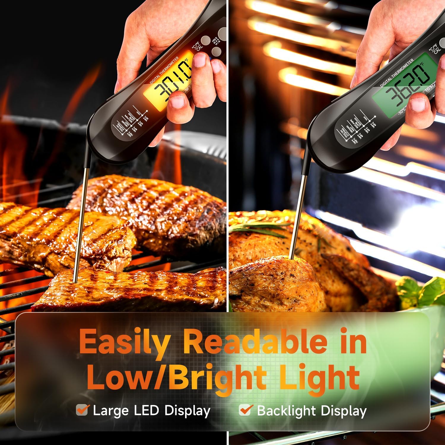Digital Meat Thermometer Water - Kitchen Equipment For Baking ulasan dan harga