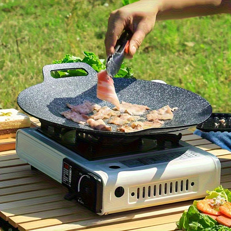 Non-Stick Roasting Korean BBQ  - Kitchen Baking Tray Organiser ulasan dan harga
