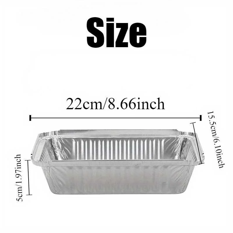 20/40PCS Aluminum Foil Trays N - Kitchen Baking Tray ulasan dan harga