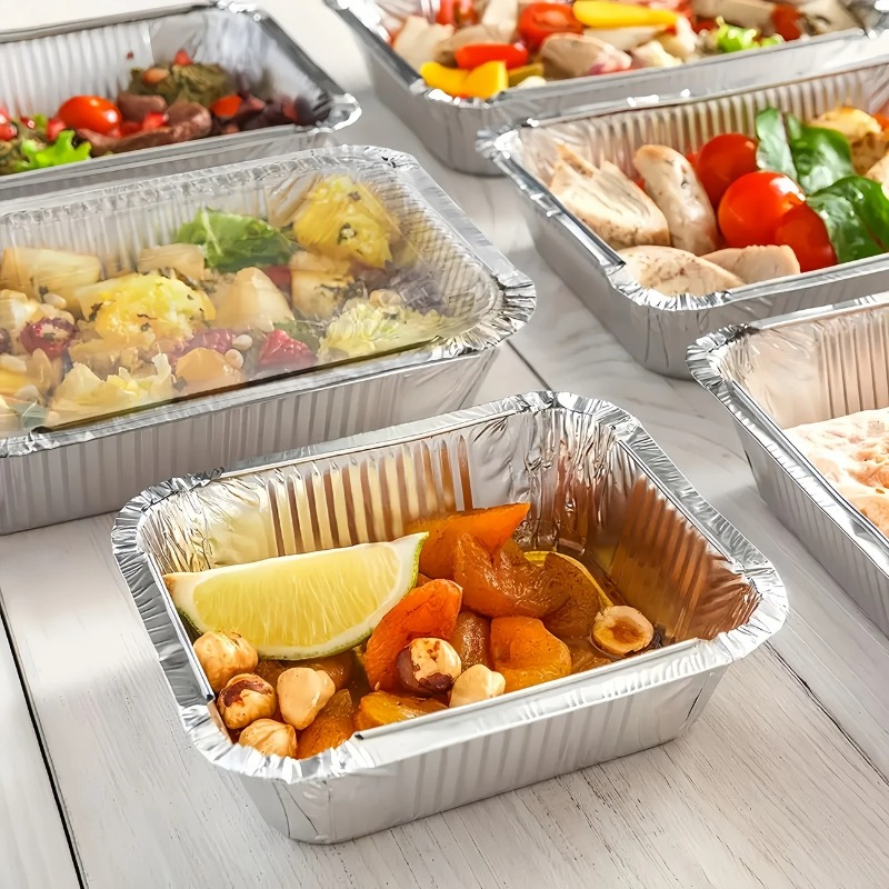 20/40PCS Aluminum Foil Trays N - Kitchen Baking Tray ulasan dan harga
