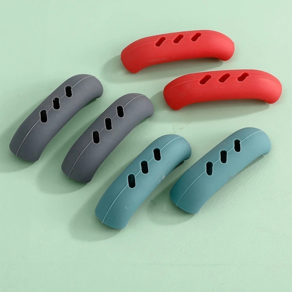 2Pcs Silicone Pan Handle Cover - Kitchen Baking Pan Organizer ulasan dan harga
