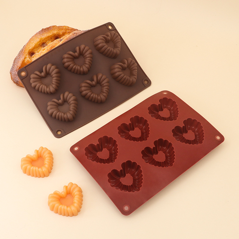 Heart-shaped Silicone Chocolat - Kitchen Equipment For Baking ulasan dan harga