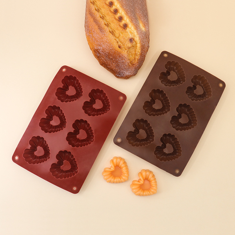 Heart-shaped Silicone Chocolat - Kitchen Equipment For Baking ulasan dan harga