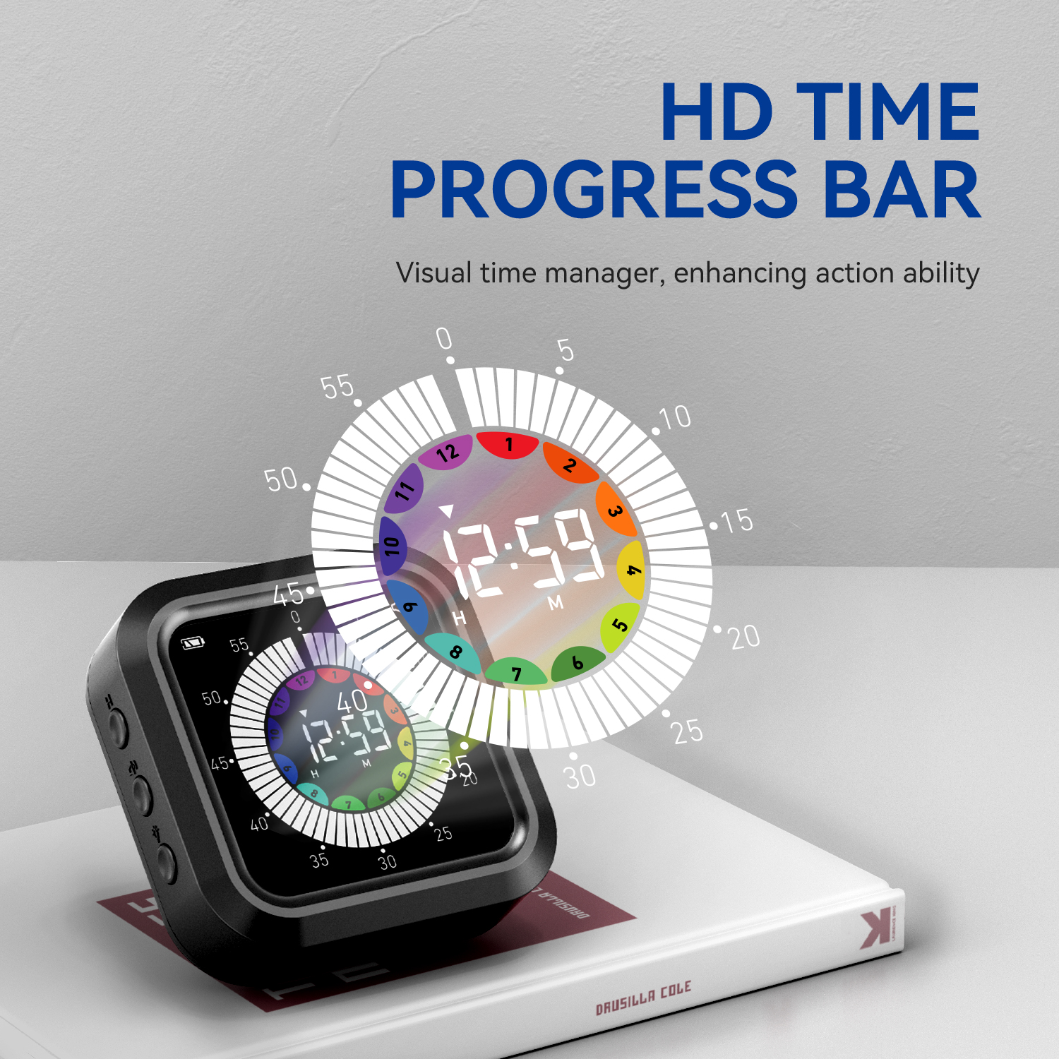 TINSOL Visual timer for studen - Baking Kitchen Hourly ulasan dan harga