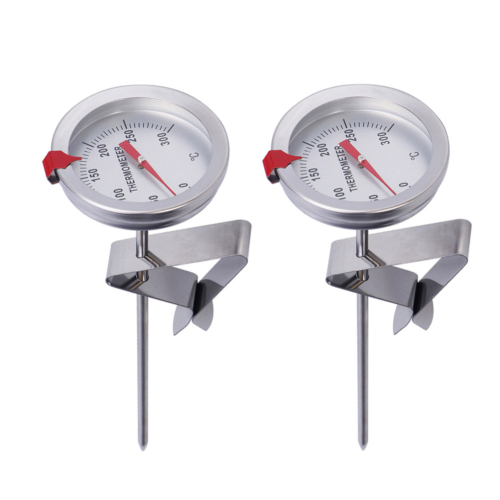 2Pcs Food Thermometer High Tem - Kitchen Baking Cooking ulasan dan harga