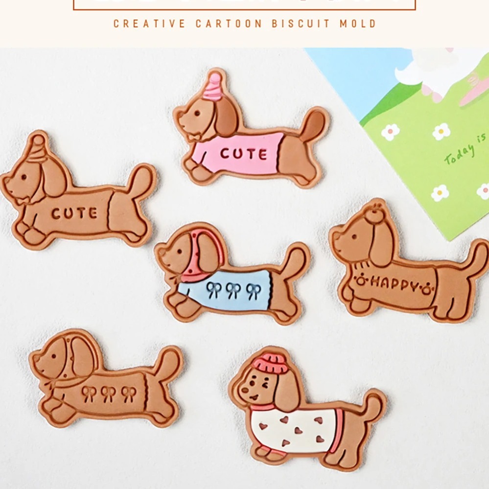 Cookie Mold Stamp Cartoon Saus - Kitchen Equipment For Baking ulasan dan harga