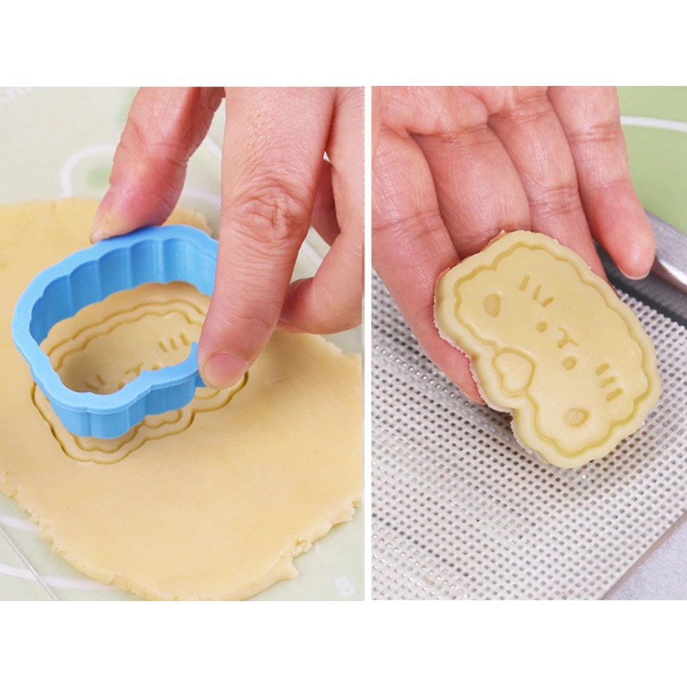 Cookie Mold Stamp Cartoon Saus - Kitchen Equipment For Baking ulasan dan harga