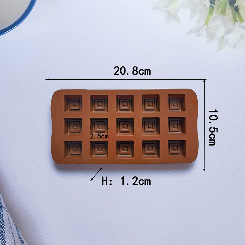 Classical Chocolate Mold Squar - Kitchen Baking Tray ulasan dan harga