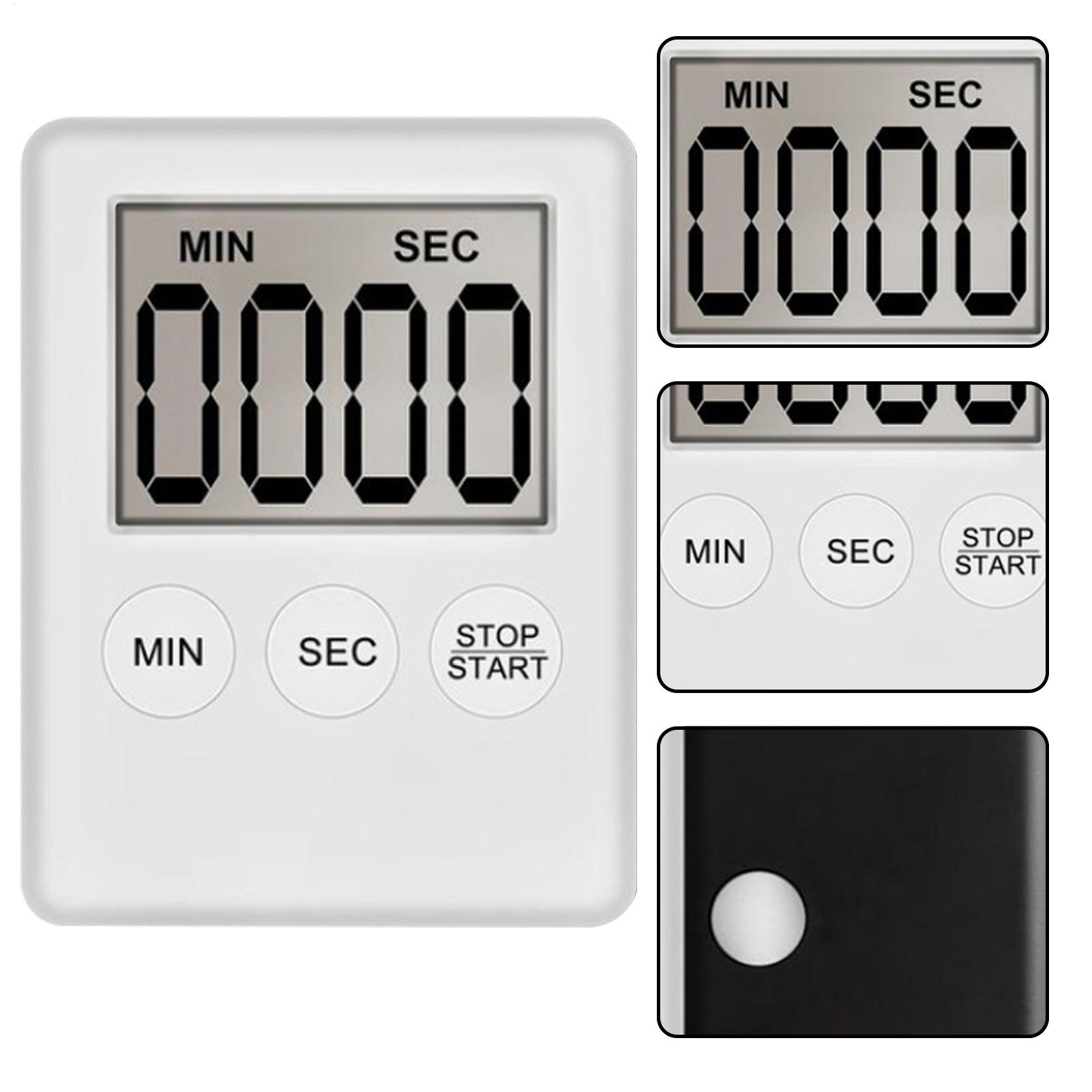 1pc Magnetic Kitchen Timer Dig - Baking Kitchen Hourly ulasan dan harga