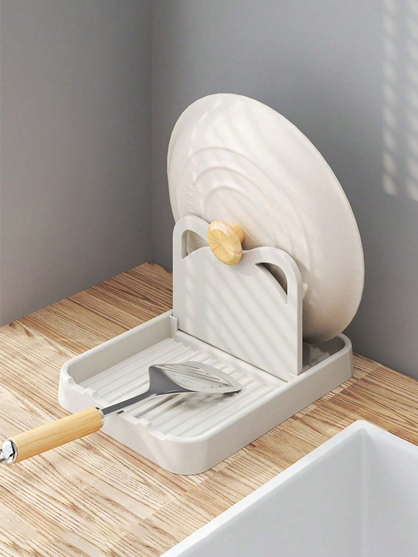 1/2pcs Multifunctional Pan Pot - Kitchen Baking Pan Organizer ulasan dan harga