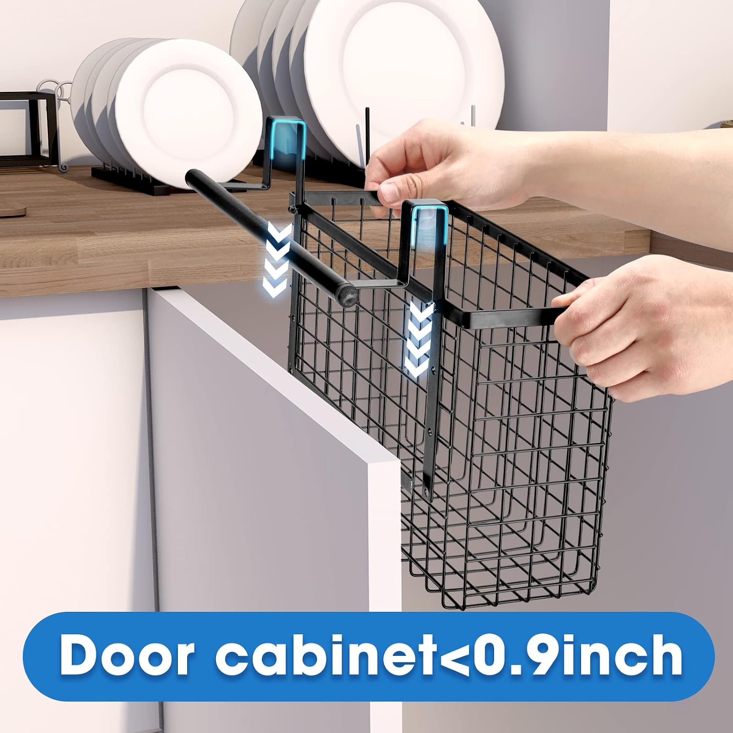 2 Pack Cabinet Door Organizer, - Kitchen Cabinet Baking Sheet Organizer ulasan dan harga