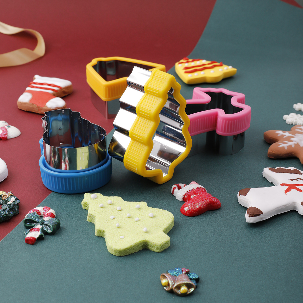 Christmas cookie cutting handg - Kitchen Baking Set ulasan dan harga