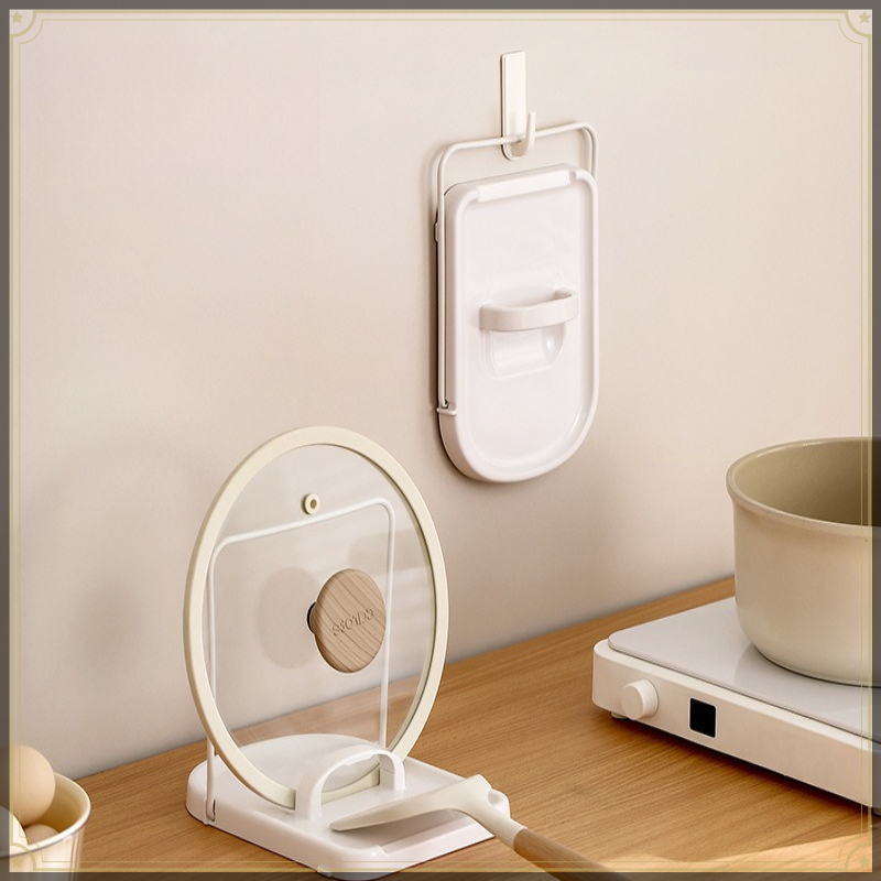 Countertop Pot Lid Holder ABS  - Kitchen Baking Pan Organizer ulasan dan harga