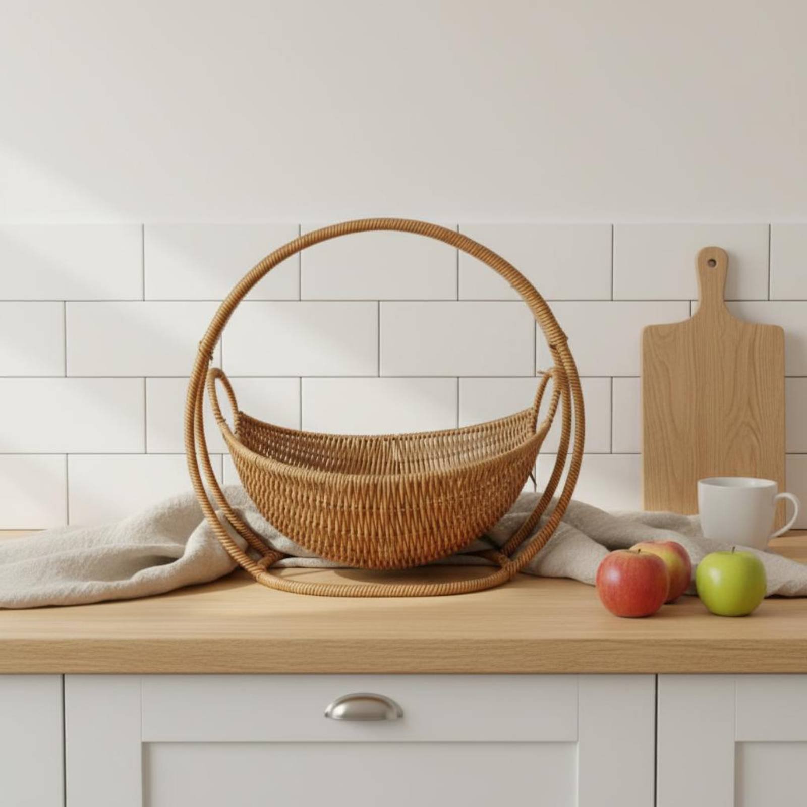 Cradle Design Bread Basket Han - Kitchen Baking Tray ulasan dan harga