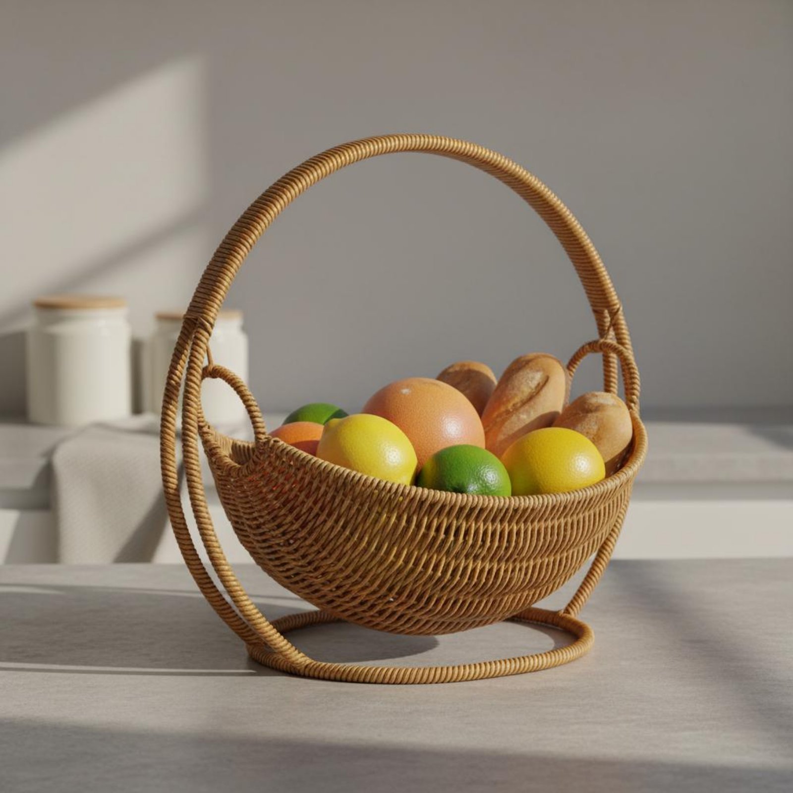 Cradle Design Bread Basket Han - Kitchen Baking Tray ulasan dan harga