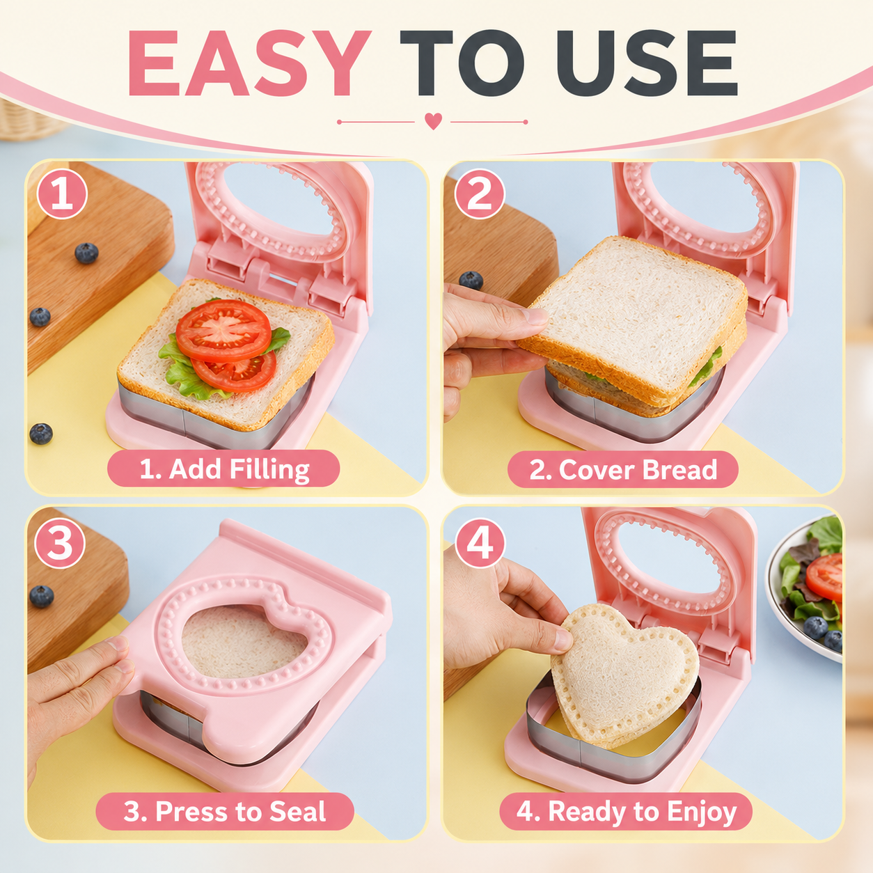 Pocket Sandwich Maker Stainles - Kitchen Equipment For Baking ulasan dan harga