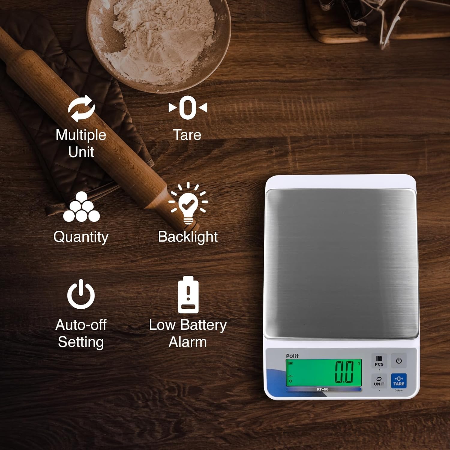 Digital Kitchen Scale, 30lb/13 - Kitchen Baking Tray ulasan dan harga