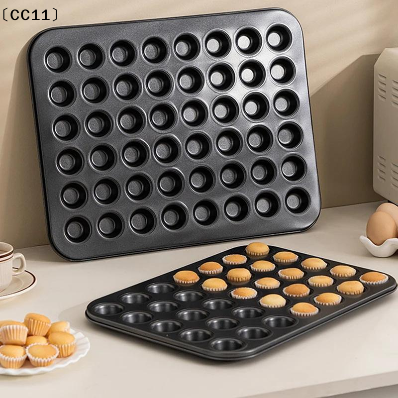 48 Holes Round Muffin Cake Pan - Kitchen Baking Tray ulasan dan harga