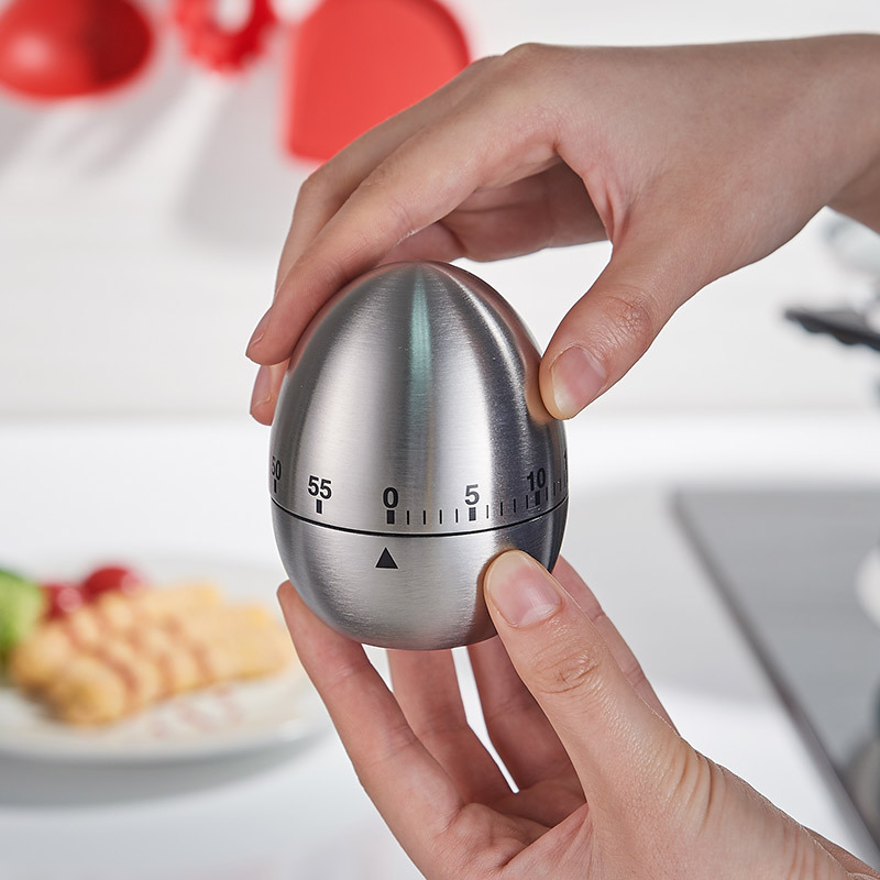 Cute Egg Shape Mechanical Kitc - Baking Kitchen Hourly ulasan dan harga