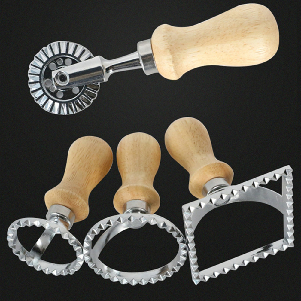 4Pcs Embossed Biscuit Mould wi - Baking Kitchen Diy ulasan dan harga