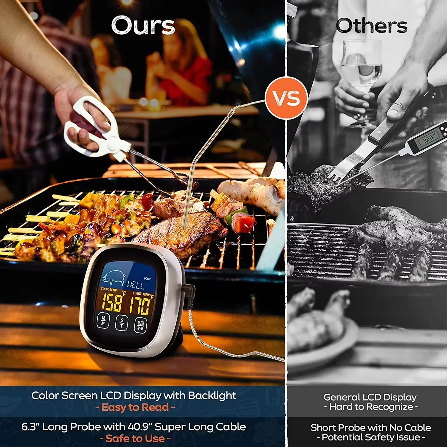 HOMEFISH Digital Meat Kitchen  - Kitchen Equipment For Baking ulasan dan harga