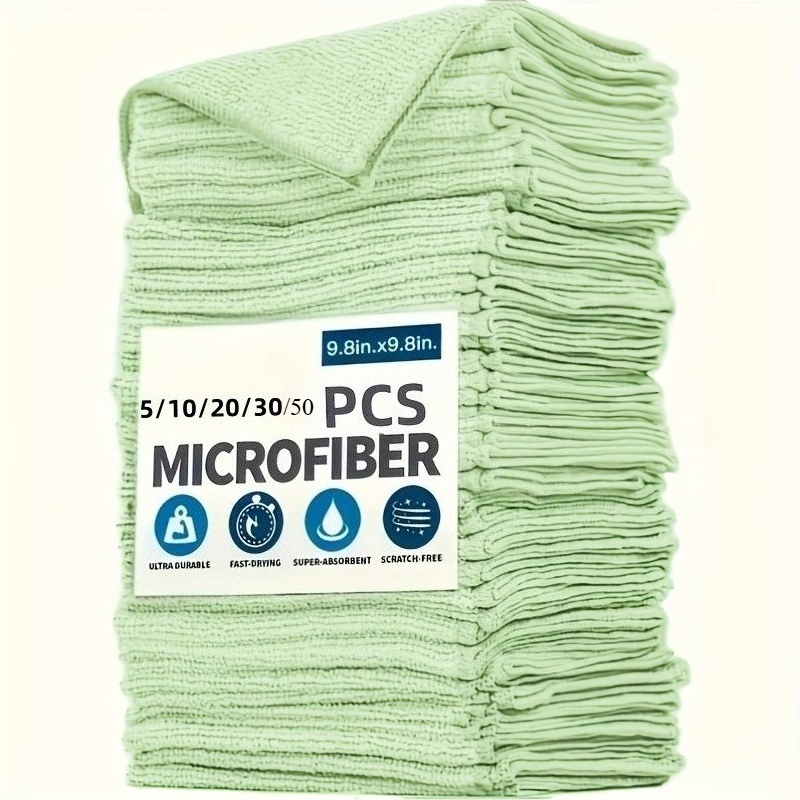 1-50Pcs Light Green Microfiber - Kitchen Baking Mixer ulasan dan harga