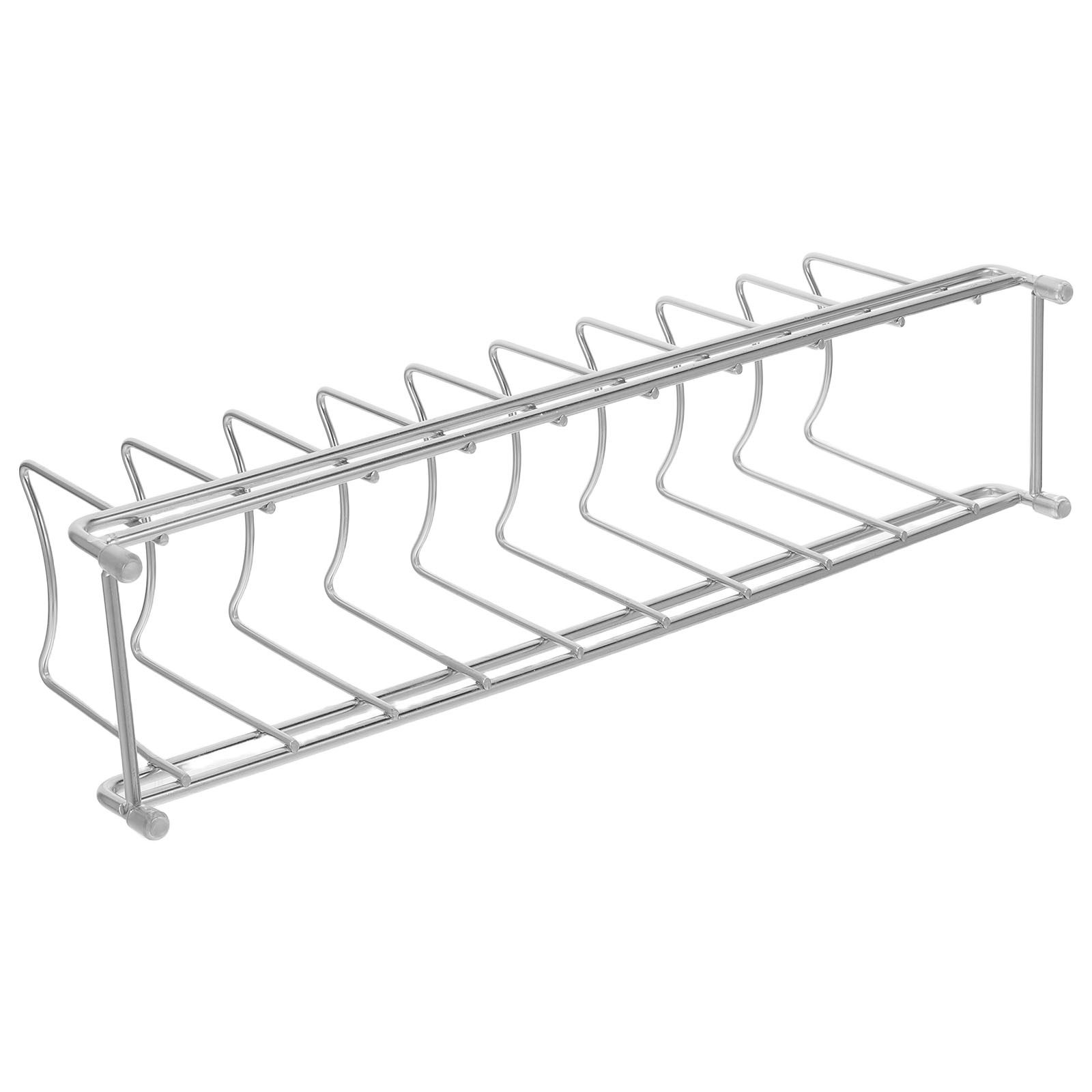Stainless Steel 9 Section Pot  - Kitchen Cabinet Baking Sheet Organizer ulasan dan harga