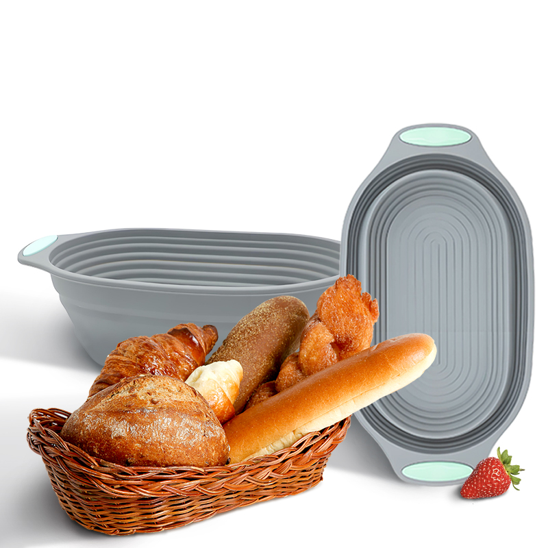 1PC Silicone Foldable Banneton - Kitchen Equipment For Baking ulasan dan harga