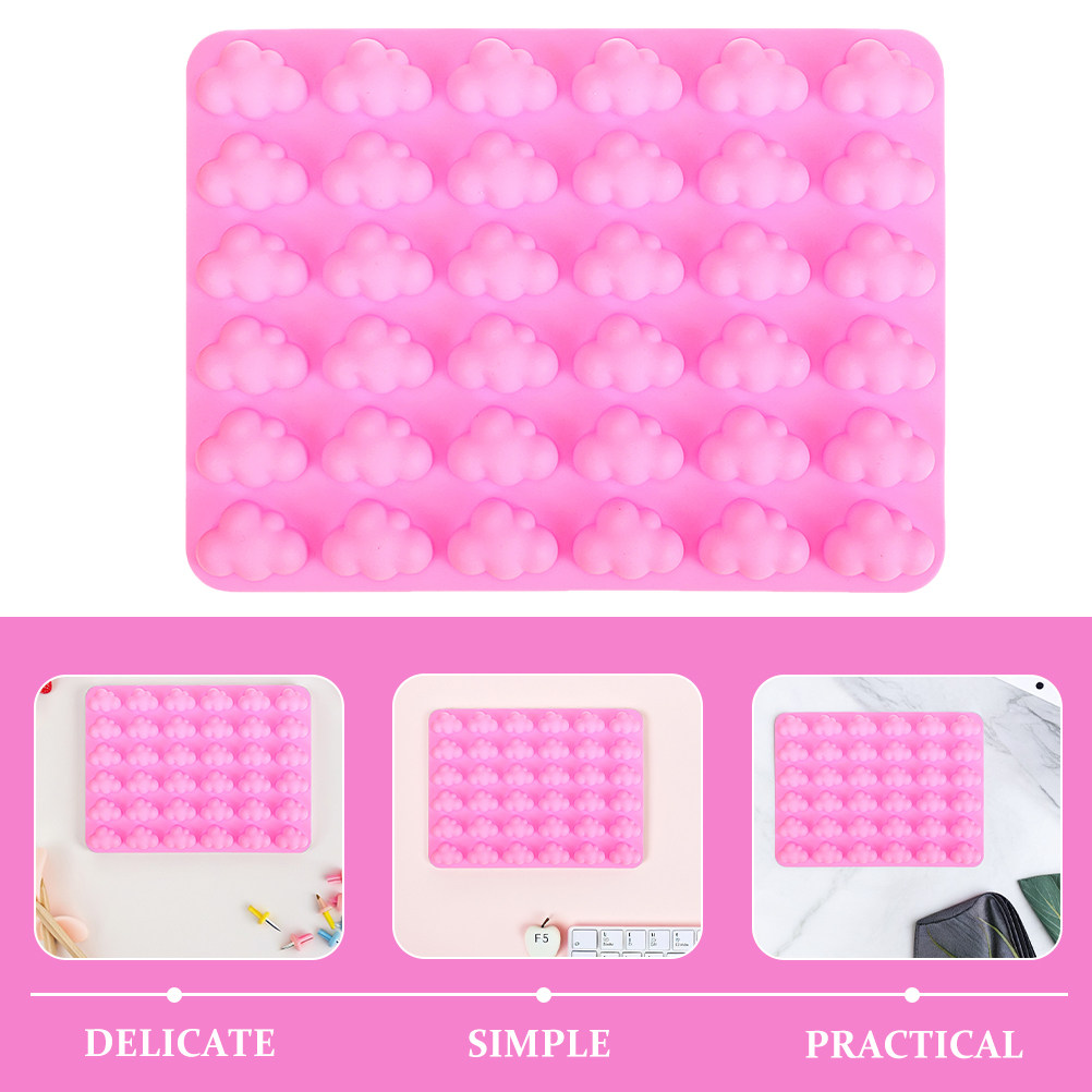 2Pcs Adorable Cloud Silicone M - Baking Kitchen Diy ulasan dan harga
