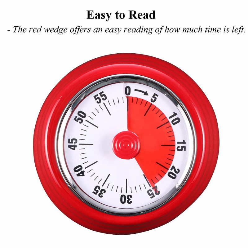 Kitchen Timer Stainless Steel  - Baking Kitchen Hourly ulasan dan harga