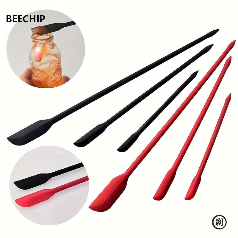 3-Piece Mini Silicone Spatula  - Kitchen Baking Set ulasan dan harga