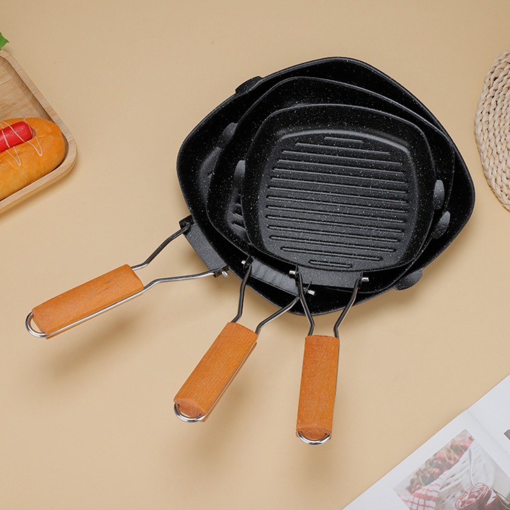 Portable Hand Forging Cast Iro - Kitchen Baking Tray Organiser ulasan dan harga