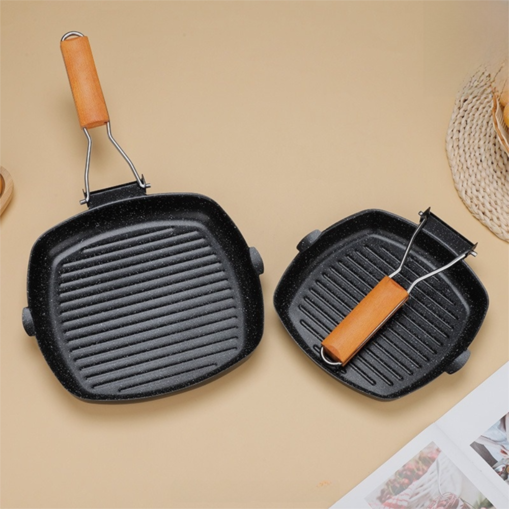Portable Hand Forging Cast Iro - Kitchen Baking Tray Organiser ulasan dan harga
