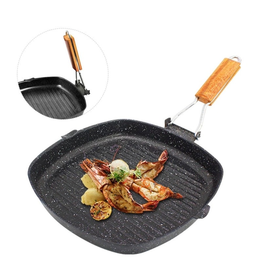 Portable Hand Forging Cast Iro - Kitchen Baking Tray Organiser ulasan dan harga