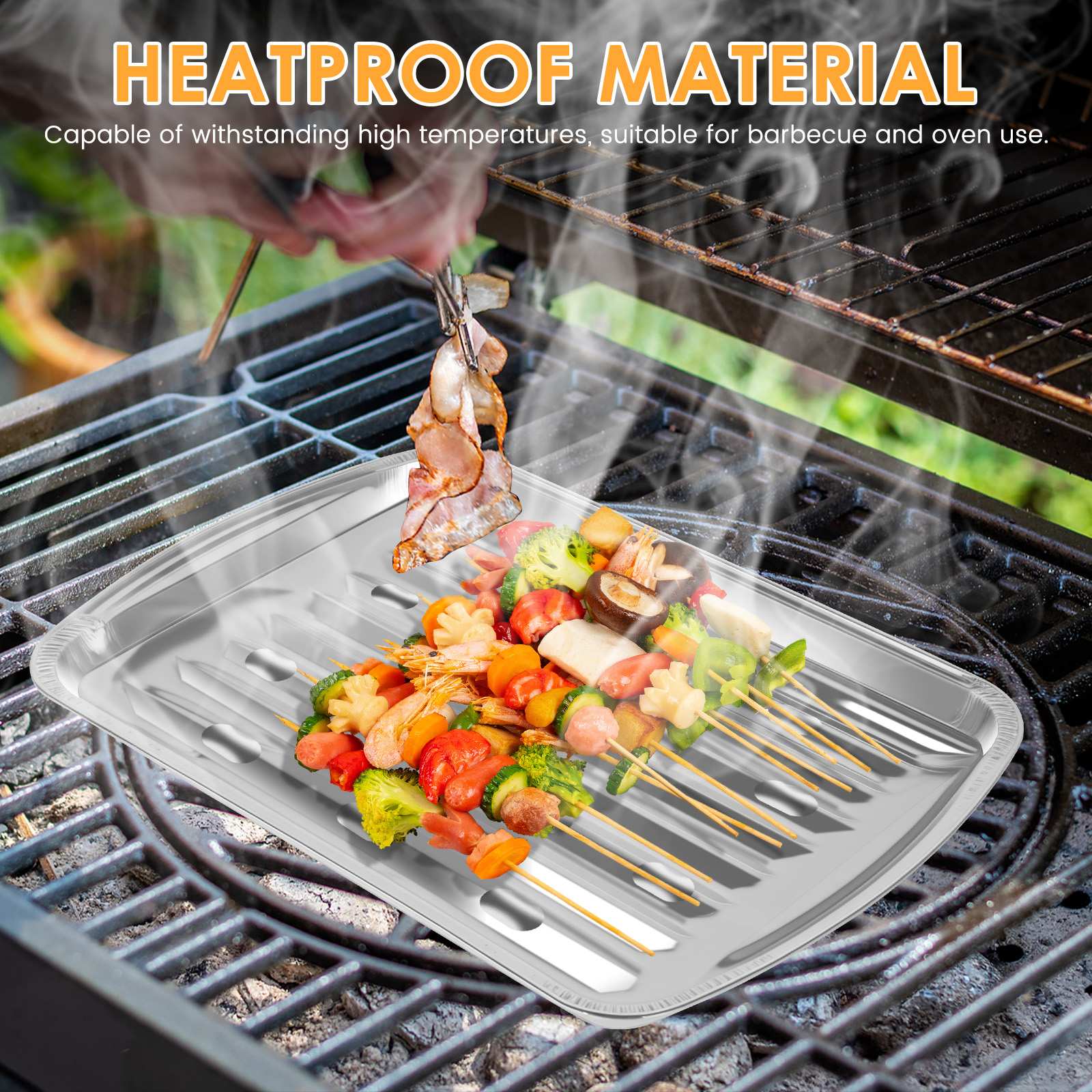 Aluminum Foil Trays Non-Stick  - Kitchen Baking Tray ulasan dan harga