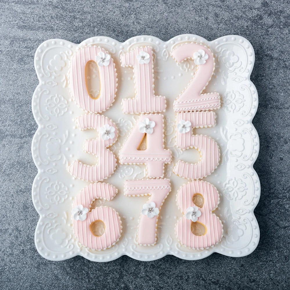 Large Numbers Cookie Cutters B - Baking Kitchen Diy ulasan dan harga