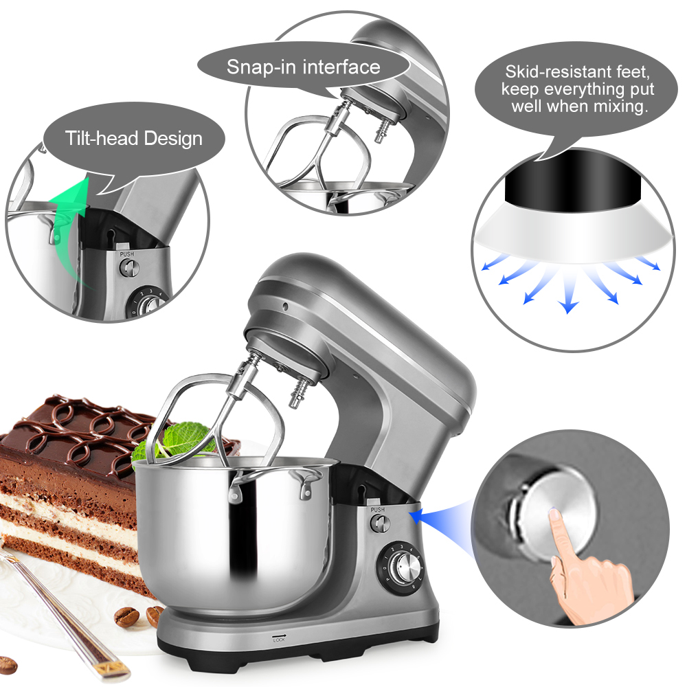 11L 2000W Large Powerful Elect - Kitchen Baking Mixer ulasan dan harga