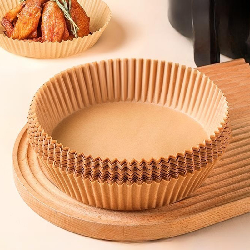 50/100PCS Air Fryer Paper Plat - Kitchen Baking Set ulasan dan harga