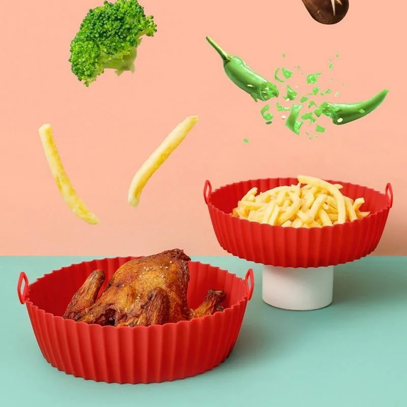 Silicone Basket Pot Tray Airfr - Kitchen Baking Tray ulasan dan harga