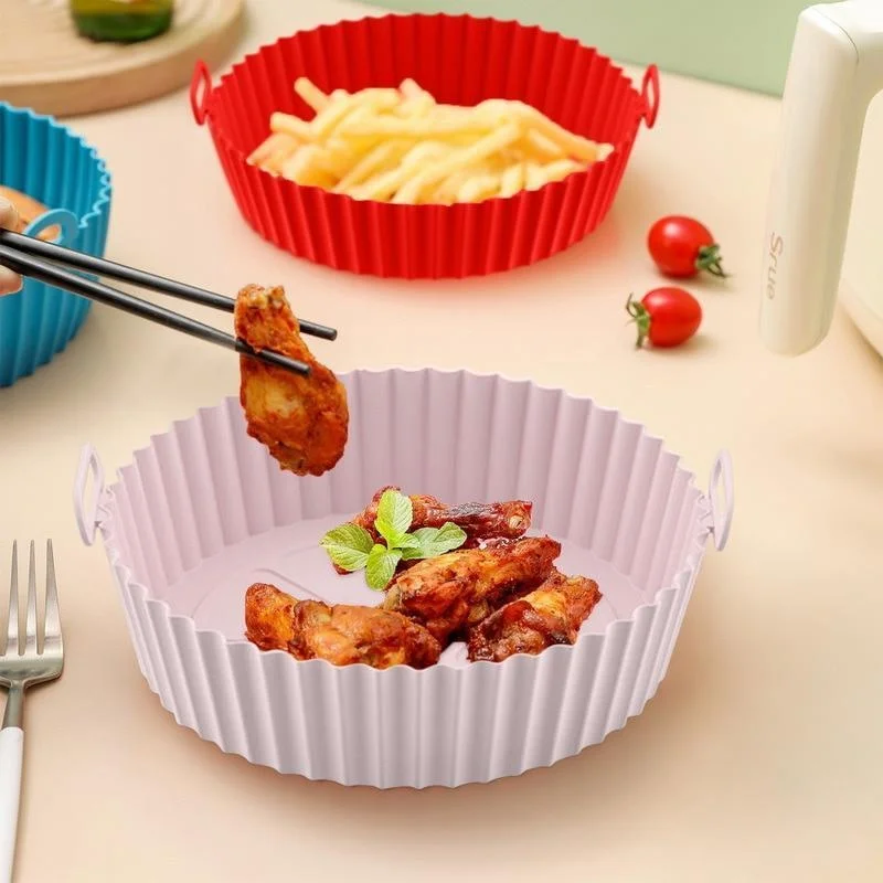 Silicone Basket Pot Tray Airfr - Kitchen Baking Tray ulasan dan harga