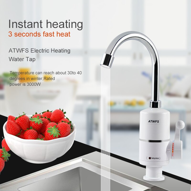 ATWFS Tankless Electric Newest - Kitchen Baking Mixer ulasan dan harga
