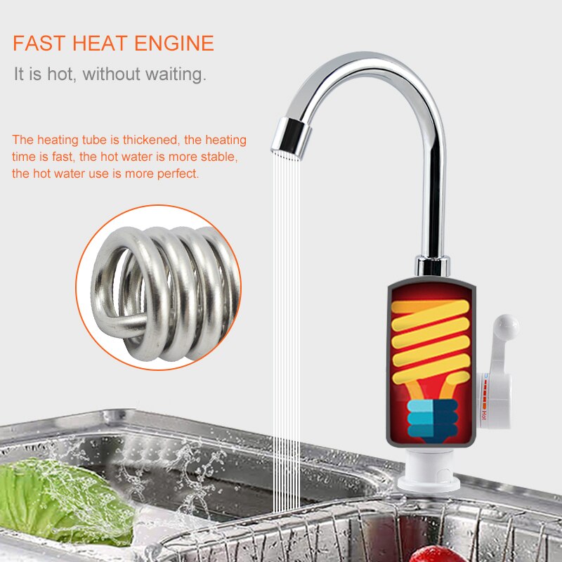 ATWFS Tankless Electric Newest - Kitchen Baking Mixer ulasan dan harga