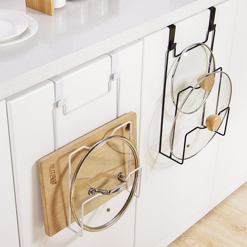 Hanging Pot Lid Rack for Cupbo - Kitchen Baking Pan Organizer ulasan dan harga